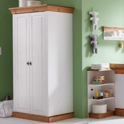 108x203x63 Kinder Kleiderschrank zweifarbig - Sibiuta
