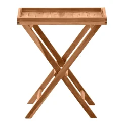 60x65x40 klappbarer Gartentisch mit Tablett - Klahuma