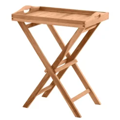 60x65x40 klappbarer Gartentisch mit Tablett - Klahuma