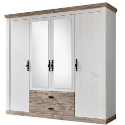 215x201x60 Kleiderschrank Country Style - Nedita