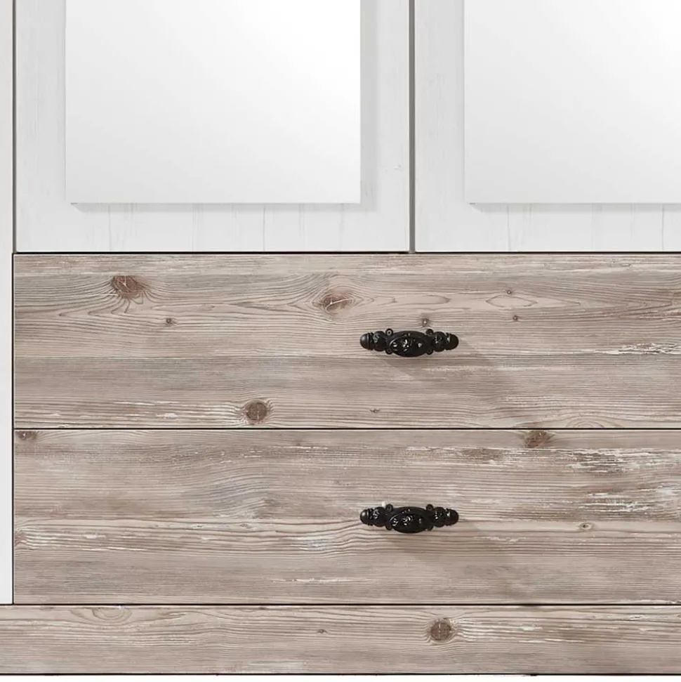 215x201x60 Kleiderschrank Country Style - Nedita