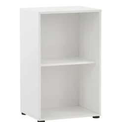 51x84x41 Kleines Büroregal mit zwei Fächern - Empire