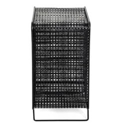 30x46x24 Kleines Flaschenregal in Schwarz - Selvas