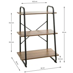 60x93x36 Kleines Regal - offenes Design - Levitanas