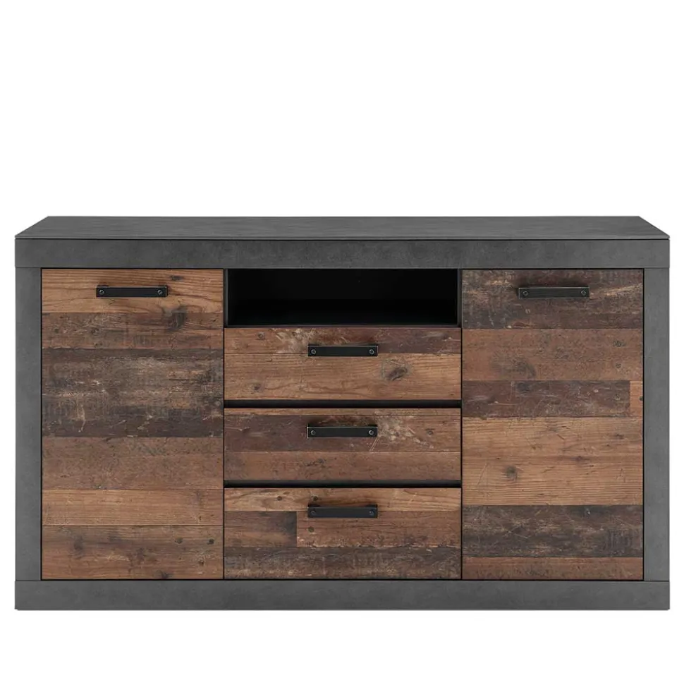 153x87x43 Kombi Sideboard mit Sockel - Timuras