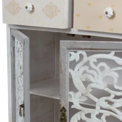 68x89x35 Kombi-Kommode im Shabby Chic - Levino