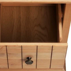 60x75x30 Kommode mit 3 Fächern & Tür - Akzinad