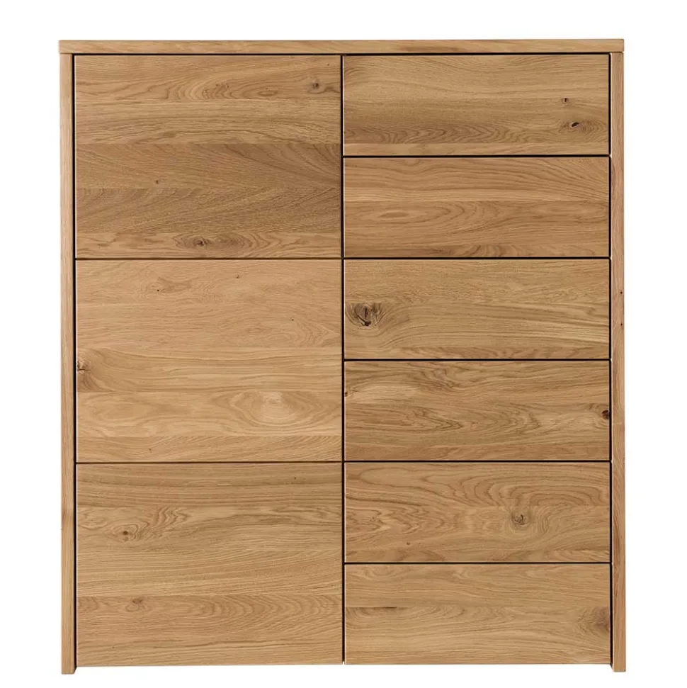 105x120x45 Kommode mit sechs Schubladen & Tür - Vactivus