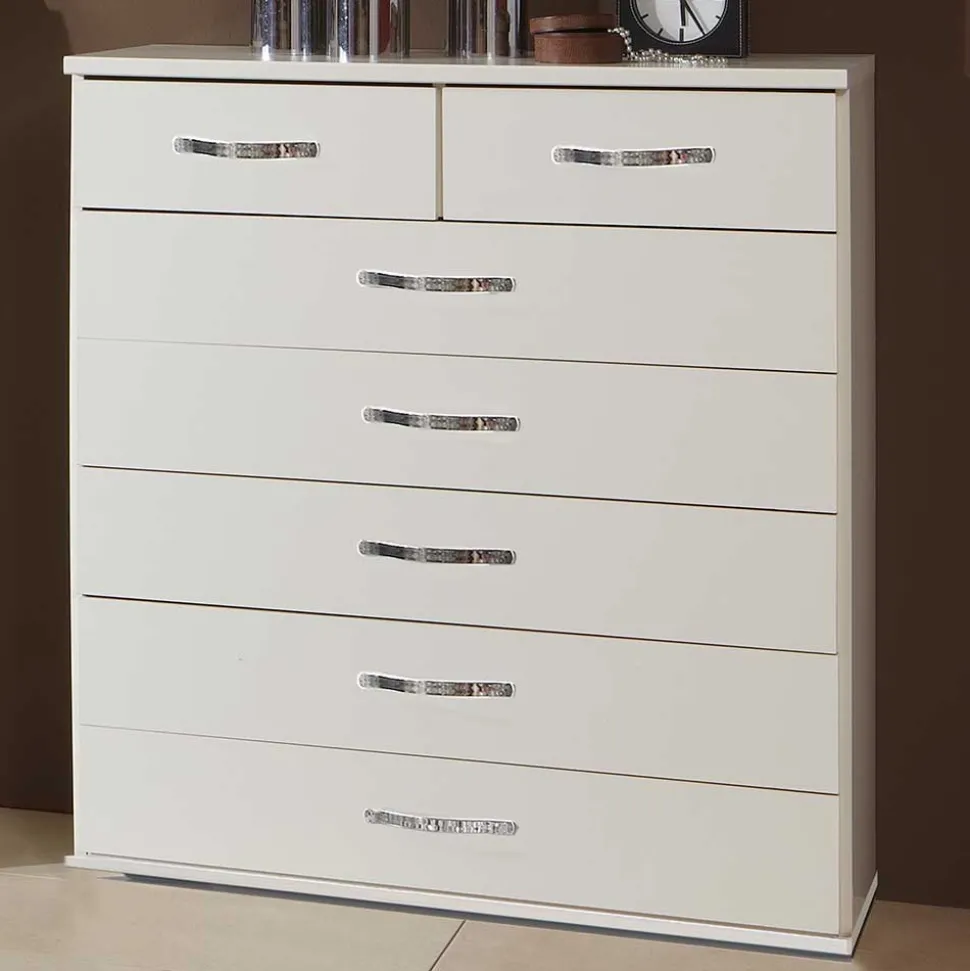 91x106x40 Kommode mit sieben Schubladen - Miracella