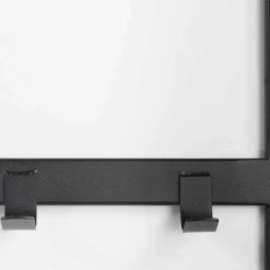 70x178x29 Kompaktgarderobe aus Stahl in Schwarz - Cellja