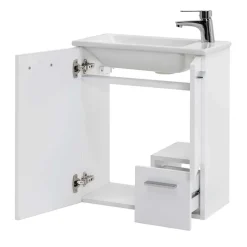 50x60x25 Komplett-Waschtisch in Weiß - Ernossi