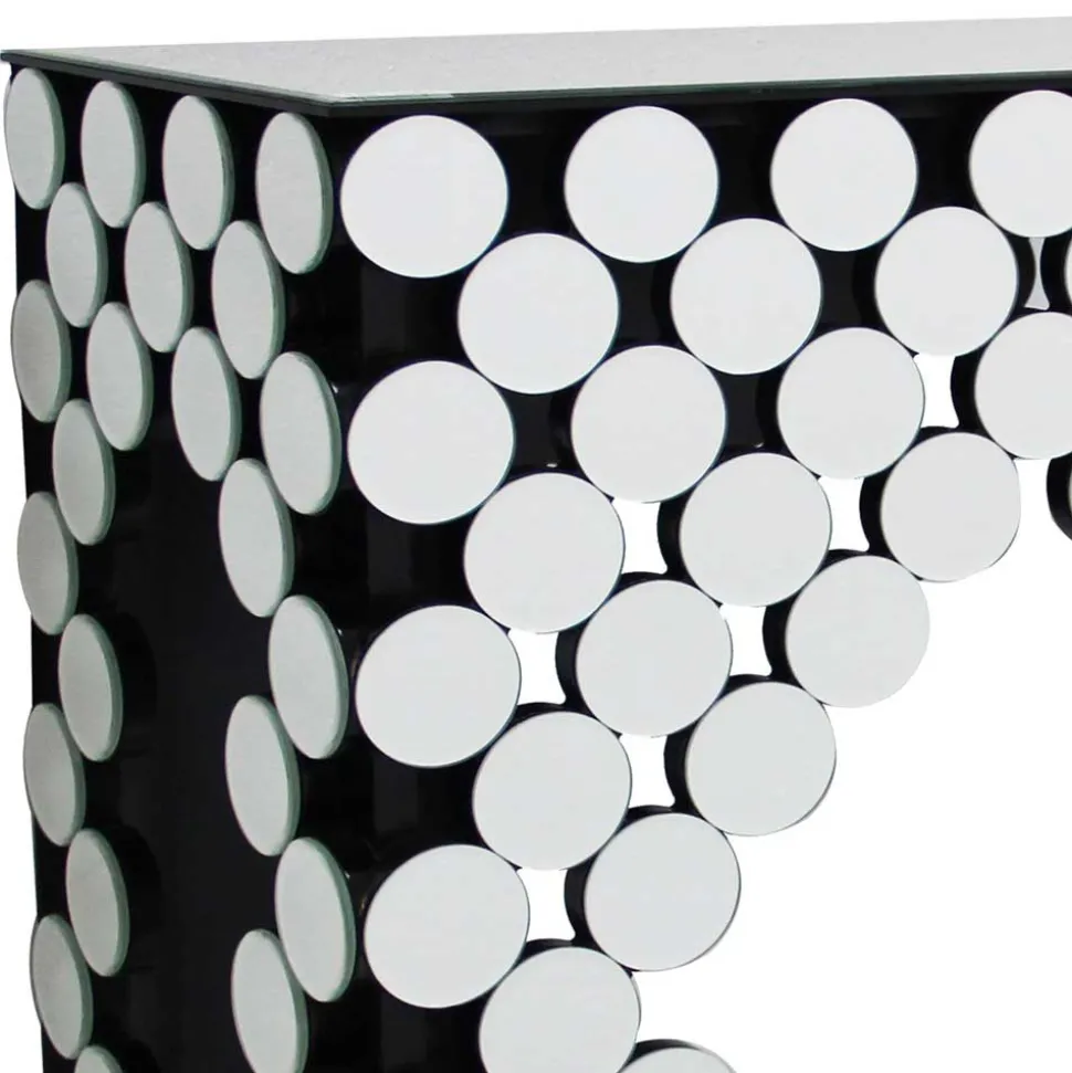 111x92x36 Konsolen Tisch aus Spiegelglas - Salva