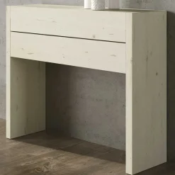 87x145x29 Konsolentisch & Spiegel Set - Inegrados (vierteilig)