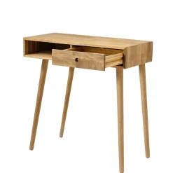 80x80x35 Konsolentisch aus Eiche massiv - Kopiana