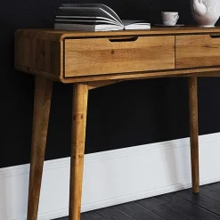 90x81x40 Konsolentisch aus Naturholz - Eavy