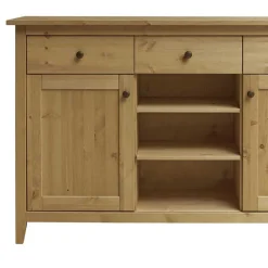 144x91x40 Landhaus Anrichte aus Kiefer Massivholz - Krems