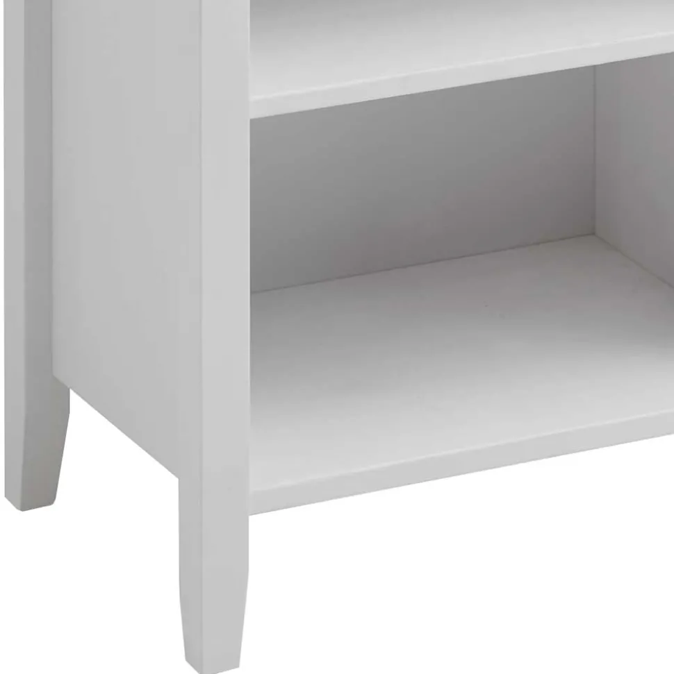 55x149x35 Landhaus Badregal in Weiß - Satumare