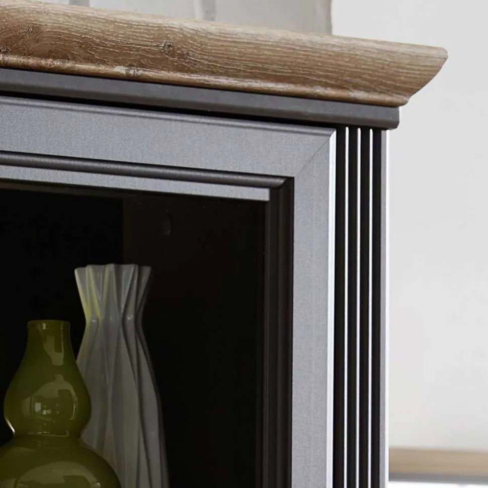 164x204x48 Landhaus Buffet mit LED Licht - Thumbs