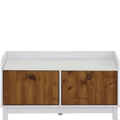 92x46x45 Landhaus Flurbank mit zwei Türen - Efalias