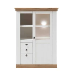 102x139x44 Landhaus Highboard zweifarbig - Diatara I