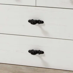 107x84x45 Landhaus Kommode mit 4 Schubladen - Nedita