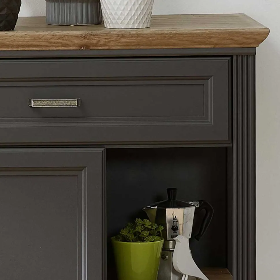 171x102x48 Landhaus Sideboard in Grau - Thumbs