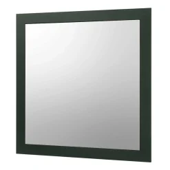82x82x2 Landhaus Spiegel in Dunkelgrün - Niestov