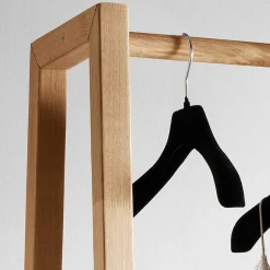 85x190x60 Massivholz Garderobenständer aus Eiche - Acneza