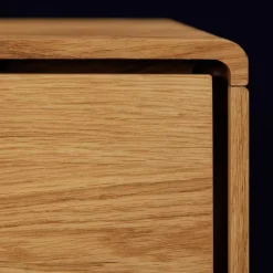 220x48x40 Massivholz TV Board in Natur geölt - Eavy