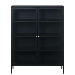 110x140x40 Metallschrank mit Glastüren - Butoaie