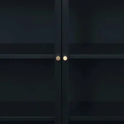 110x140x40 Metallschrank mit Glastüren - Butoaie