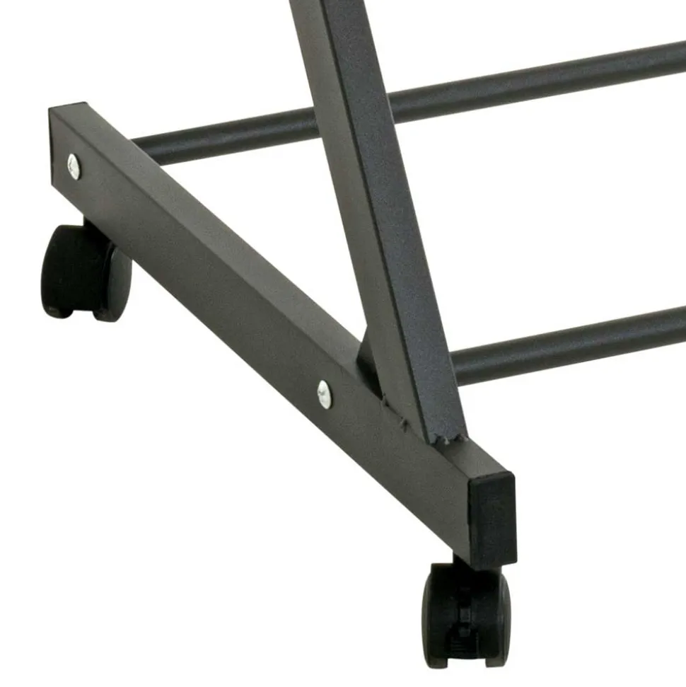 60x75x49 Mobiler Computertisch in Eiche Optik - Matanzas