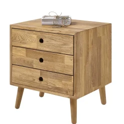 42x45x35 Nachtkommode aus Eiche massiv - Kopiana