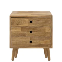42x45x35 Nachtkommode aus Eiche massiv - Kopiana