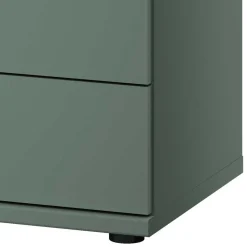 50x57x36 Nachtkommode in Graugrün - Rajavo