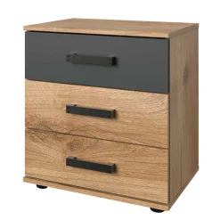 52x58x38 Nachtkommode in Plankeneiche Optik - Enegal