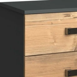 52x58x38 Nachtkommode in Tanne Dekor - Ardila