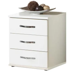 46x58x40 Nachtkommode mit drei Schubladen - Miracella