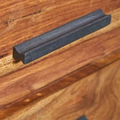 40x66x35 Nachtkommode mit Fach & 2 Schubladen - Crystons