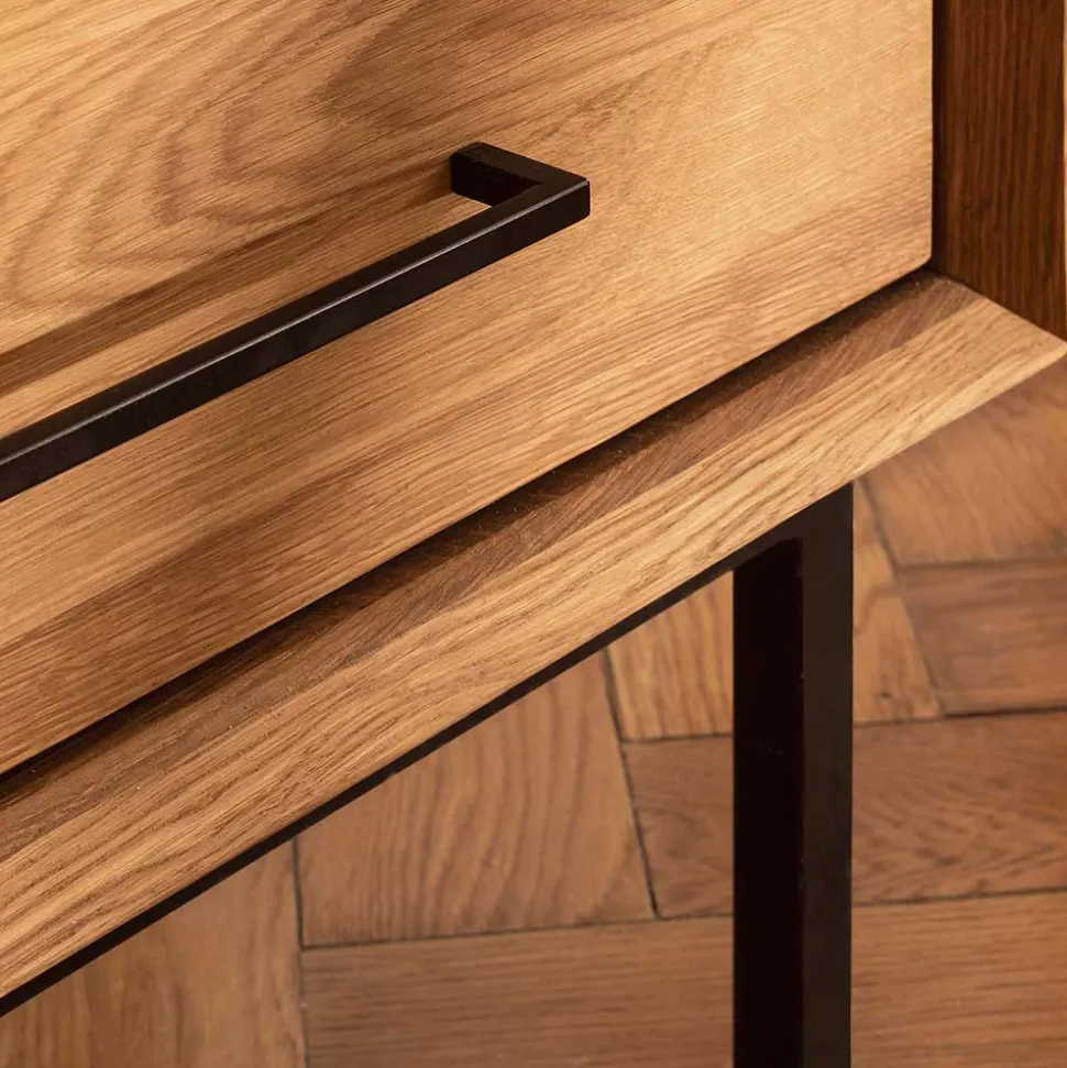 51x50x40 Nachtkommode mit Fach & Schublade - Kerfa