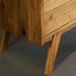 55x43x39 Nachtkommode mit zwei Schubladen - Hardus