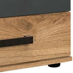 52x40x38 Nachtschrank mit zwei Schubladen - Enegal