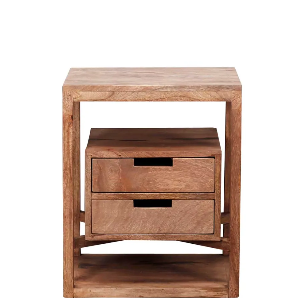 45x55x35 Nachttisch aus Holz - Etersa