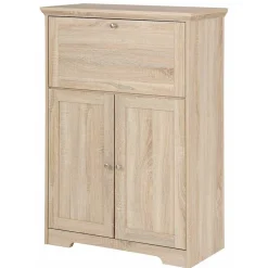 81x116x39 Officeschrank Sekretär in Eiche Dekor - Rienva