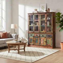 160x190x40 Recyclingholz Anrichte im Shabby Chic - Jamaica