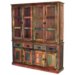 160x190x40 Recyclingholz Anrichte im Shabby Chic - Jamaica