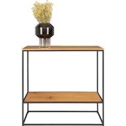 80x80x36 Regal Konsolentisch in Eiche Optik - Genyna