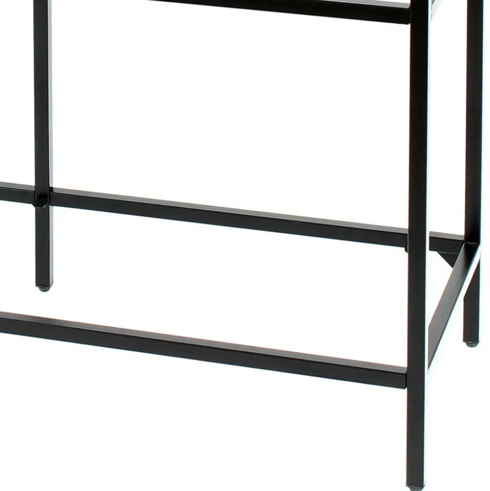 100x93x36 Regal mit drei - Glasablagen