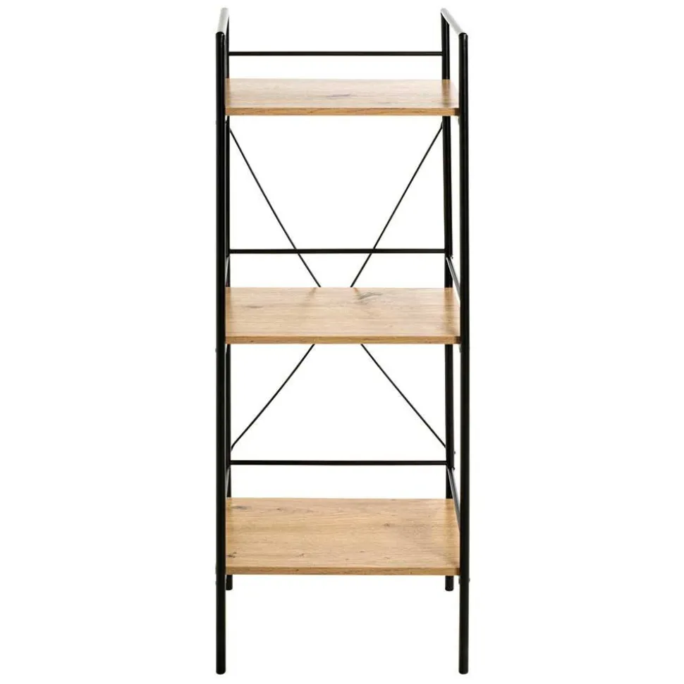 34x96x27 Regal mit drei Böden in Eiche - Cambossa