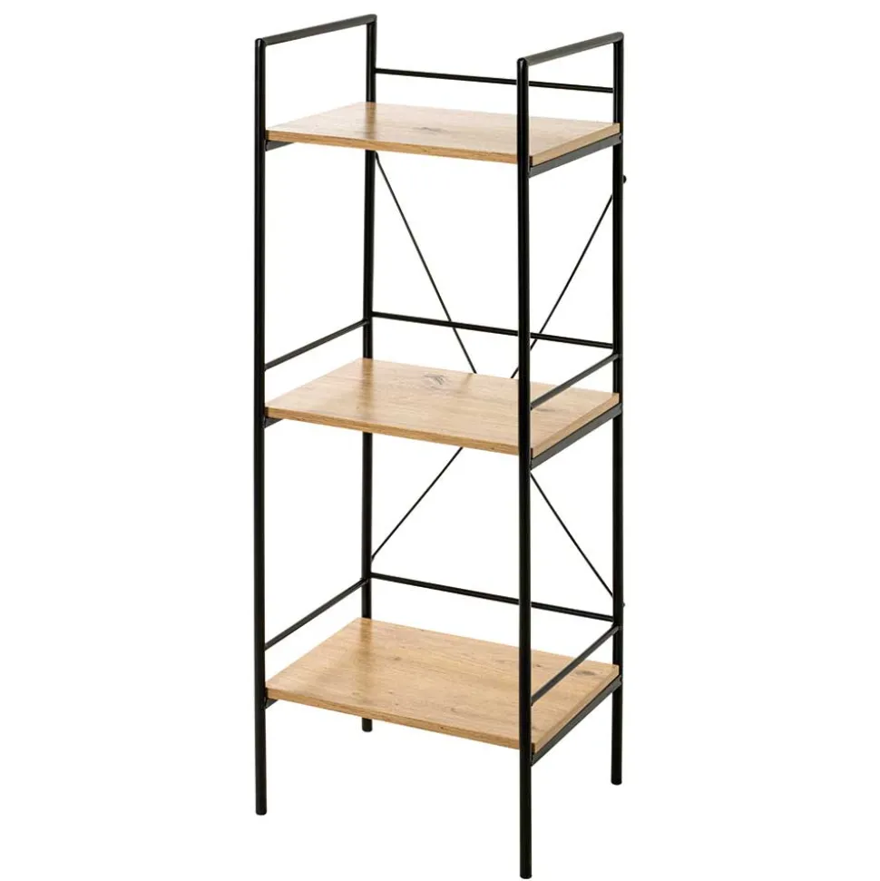 34x96x27 Regal mit drei Böden in Eiche - Cambossa